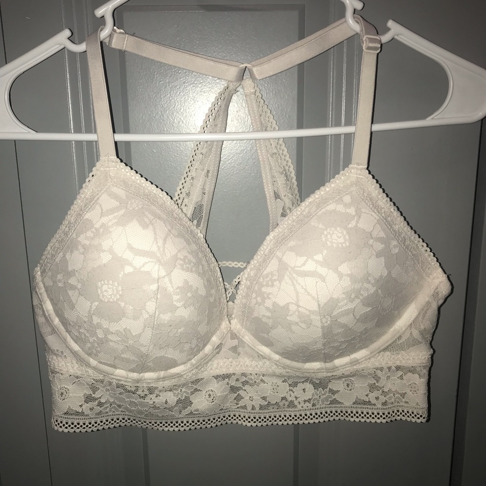 Victoria Secret Lined White Bralette